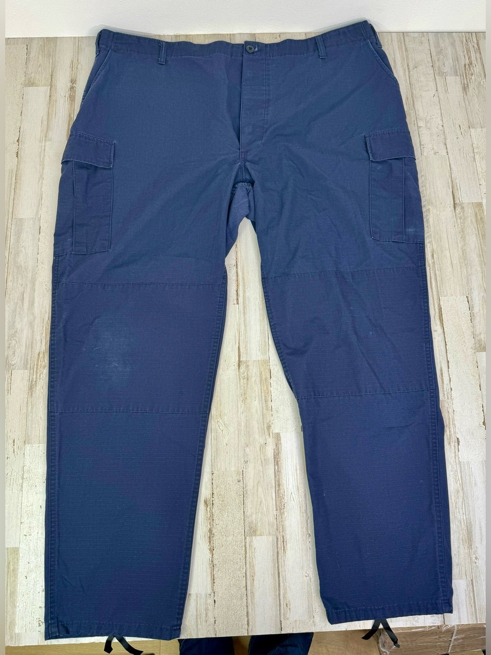 TRU-SPEC Cargo Pants Mens 50x35 Blue Ripstop Tactical Utility BDU